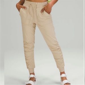 lululemon athletica Tan Track Pants